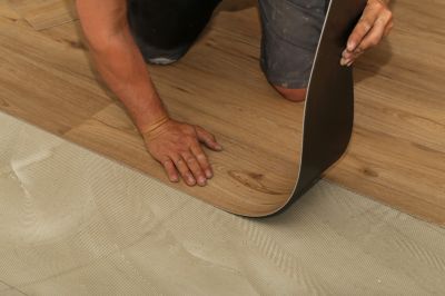 Sheet Flooring Installation detail