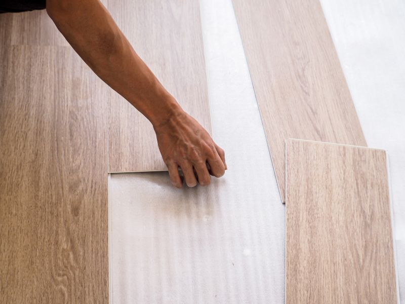 Sheet Flooring Installation detail
