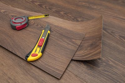 Sheet Linoleum Installation detail