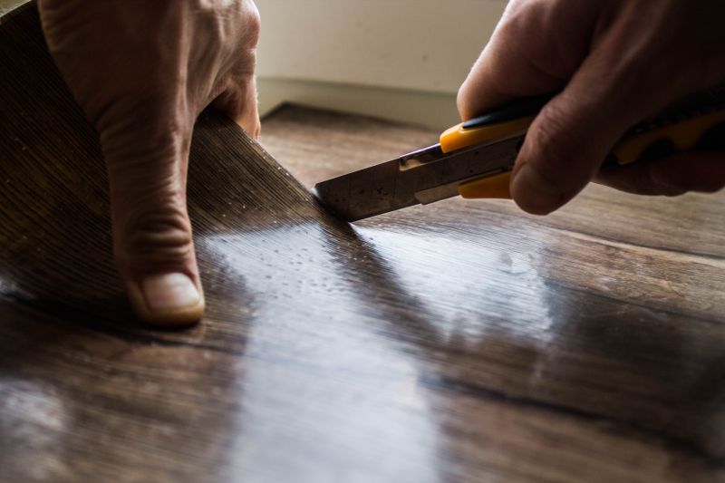 Vinyl Floor Repair detail