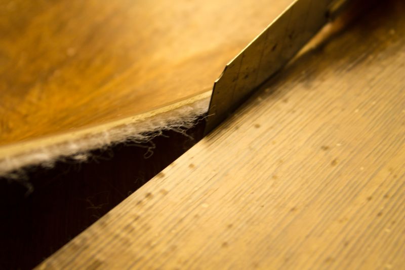 Vinyl Floor Repair detail