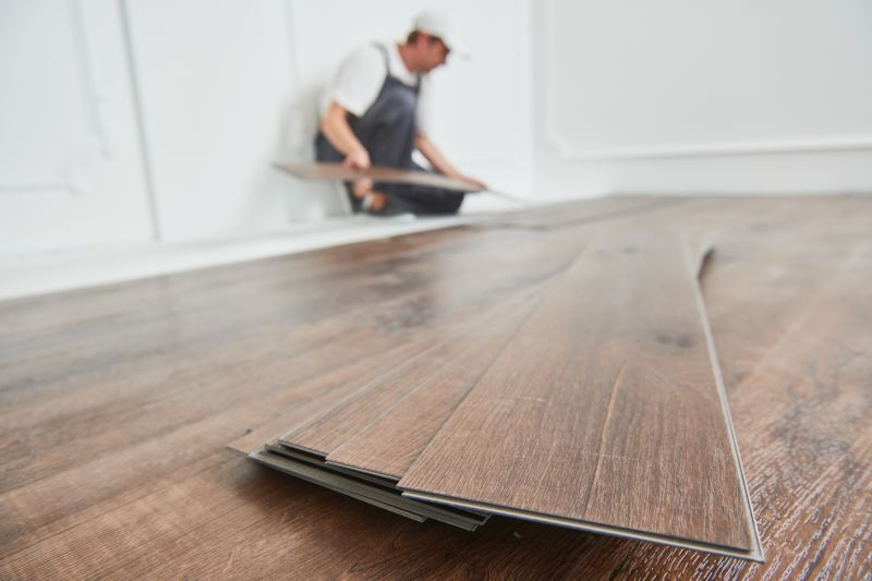 Vinyl Plank Floor Installation detail