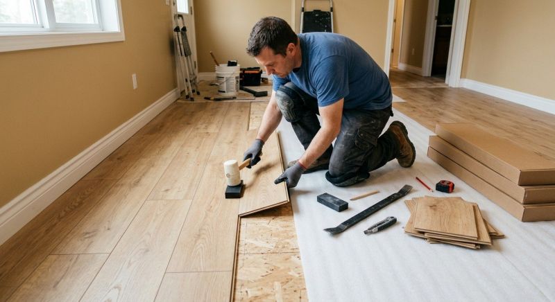 Laminate Floor Installation in Manassas, VA