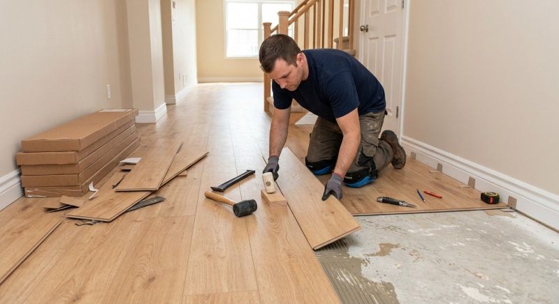 Laminate Floor Remodeling in Loudoun County, VA